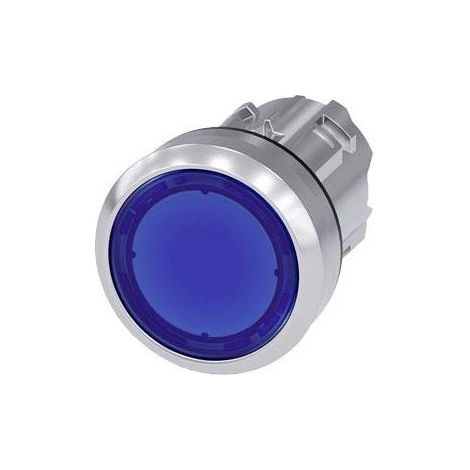 3SU1051-0AB50-0AA0 PULSADOR RASANTE METAL LUMINOSO AZUL