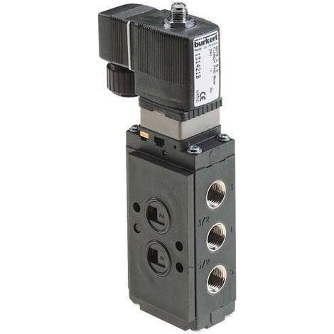 Bürkert Vanne à servocommande 131424 6519 Namur 230 V/AC Matériau du boîtier Polyamide Matériau isolant NBR, PUR 1 pc(s