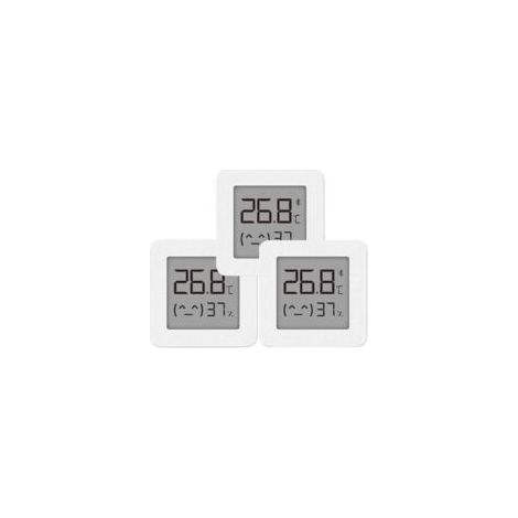 Für Xiaomi Mi Hygrometer Digitalthermometer Bluetooth Professionelles Heim-Luftfeuchtigkeits- und Temperaturmessgerät für die Raumluftqualität, 3 Stück - Crezuo (1/4)