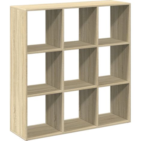 Raumteiler-Bücherregal Sonoma-Eiche 102x29x103,5 cm vidaXL (1/5)