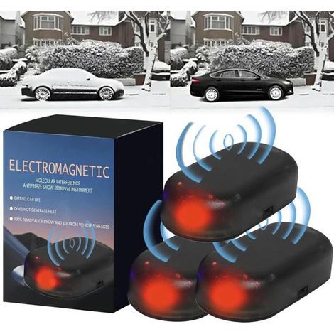 Elektromagnetisches Enteisungs- und Schneeräumgerät, Elektromagnetisches Enteisungsgerät für Autos, Neues Frostschutz- und Schneeräumgerät 2025 (3-teilig) (1/5)