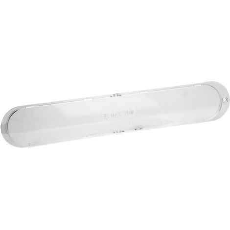 Couvercle cache lumiere 482000008881 pour Hotte BAUKNECHT, LADEN, WHIRLPOOL