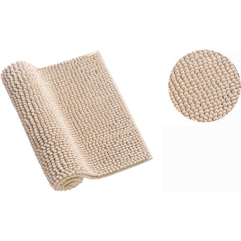 Tapis De Bain - Chenille Douce - 40 X 60 Cm - Pour Salle De Bain - 1 Pièce (1/5)
