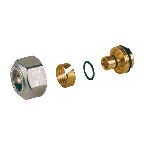 Adapter für Kunststoff- und Mehrschichtrohre 18x(17x2) Giacomini R179MX034