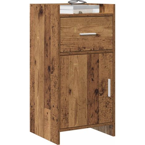 Sideboard/Anrichte/Buffet Altholz 40 x 36 x 80 cm Holzwerkstoff LXWW584919 (1/5)