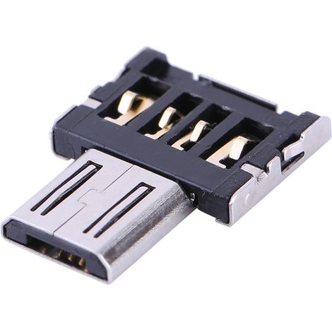 Mini clé USB U Disk DM OTG Convertisseur Adaptateur Micro USB mâle vers USB femelle pour Samsung / HTC