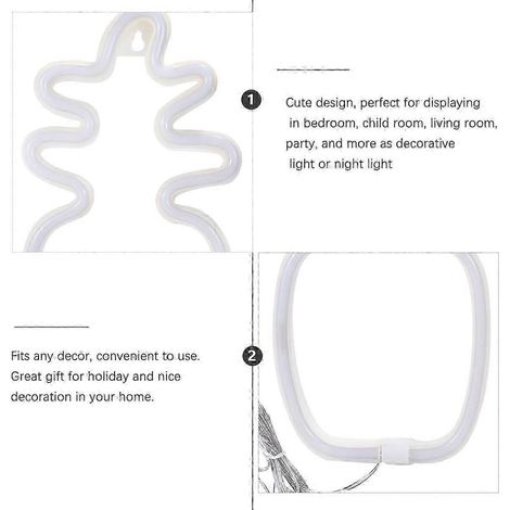 Veilleuse LED en forme d'ananas pour la maison, lot de 3, double usage, lumière blanche chaude (1/5)