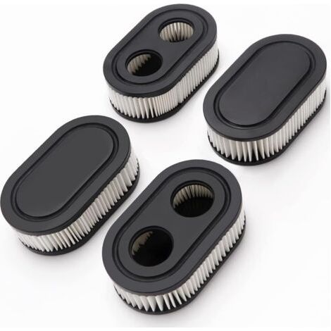 4-Piece Lawnmower Air Filter Set Compatible with Briggs & Stratton Engine 798452 593260 (1/5)