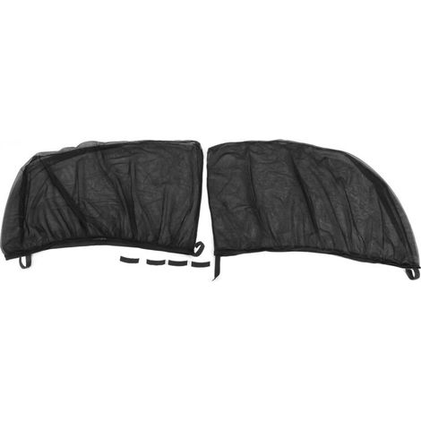 Pare-Soleil de Fenêtre de Voiture, 2 Pièces, Couverture d'écran Anti-Moustique, 2 Pièces, Décorations Solaires, Bloc de Pare-Soleil Latéral, Protection Solaire, Isolation (1/5)