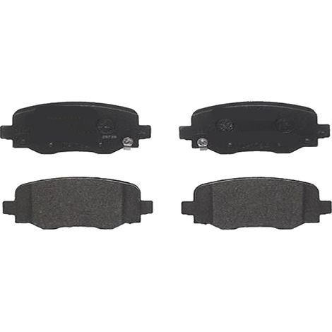 KIT PASTIGLIE FRENO POSTERIORI compatibile con JEEP CHEROKEE (KL) / PASTIGLIE FRENANTI AUTO OEM P37020 , / SOSTITUZIONE DIRETTA / BASSA POLVERE / SILENZIOSO (1/4)