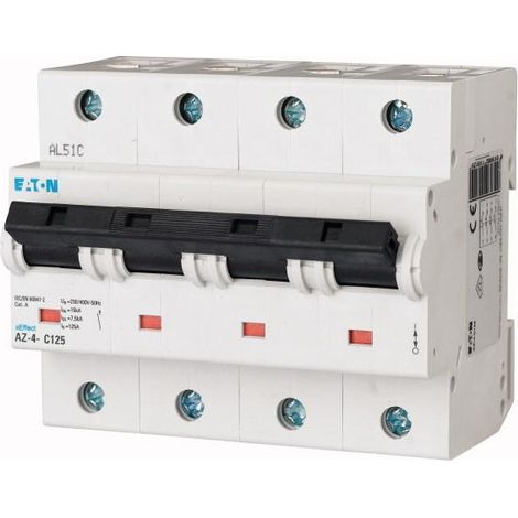 Disjoncteur AZ HPC C,4P,50A 000211792 EATON AZ 4 C50