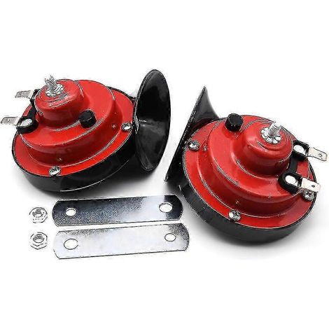 Klaxon Hhcx-2 Type puissant, avertisseur sonore universel pour voiture, camion, sirène, mégaphone, alarme, étanche, haut-parleur en forme d'escargot