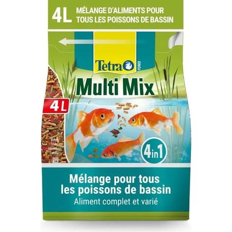 TETRA POND MULTIMIX, Alimento para Peces de Estanque (Escamas,