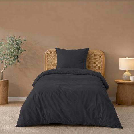 Housse de Couette 140x200 + 1 Taie Oreiller 65x65cm (1/5)