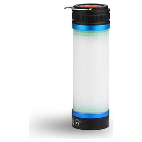 Lampe Torche baladeuse, Lampe de Camping,Lampe de Torches D’Urgence Usage,Lampe Camping Projecteur, Ultra puissante, Bien Portable. (F (Bleue Courte)) (1/5)