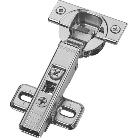 Blum Topfband Schrankscharnier 110° 71B3580 Eckanschlag SoftClose 3D-Verstellung, inkl. Montageplatte 173L6100 - 1er Set