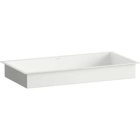 LAUFEN METAPHOR lavabo empotrado desde abajo, rectangular, sin (1/2)