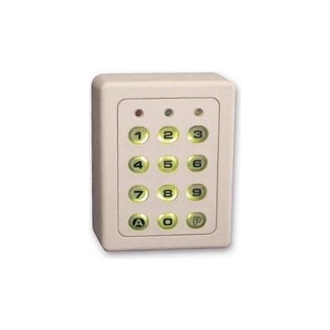 Clavier à code - ABSPORTAIL - SUBO12 - Filaire - 60 codes - Alimentation 12/24V