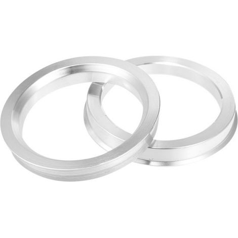 Bague de moyeu de roue 4pcs Bague de Centrage OD 70.1mm à ID 56.6mm Aluminium Alliage Voiture Centre Centrique Anneaux (1/5)