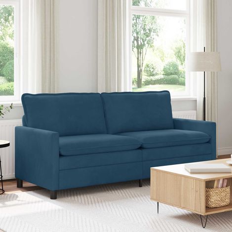 Sofá Azul 196 x 81 x 87,5 cm Terciopelo