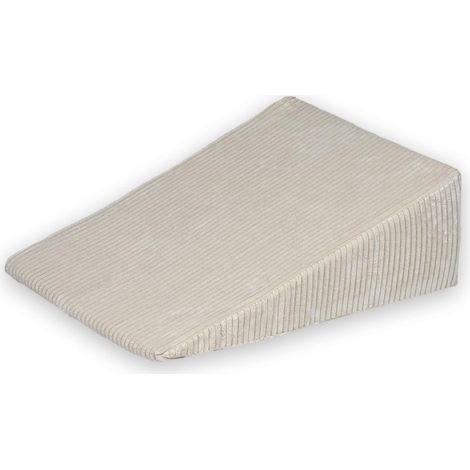 Cuña de espuma para parque infantil, pana beige