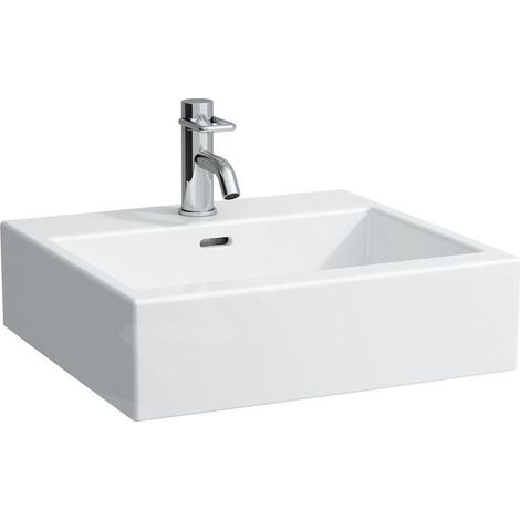 LAUFEN Living City lavabo, sans trou pour robinetterie, avec (1/3)