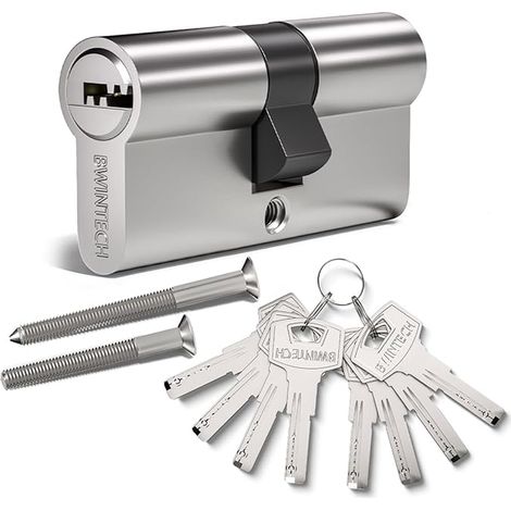 70mm(35/35) Cylinder Lock Barrel Lock Key with Dimple Keys (1/5)