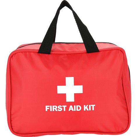 Boîte de Rangement Médical d'Urgence Rouge pour Voyage et Extérieur - Sac de Premiers Secours (1/5)