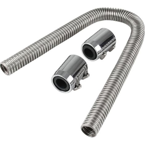 Passender Motorkühlschlauch, Kühlwasserschlauch-Set für Pkw, 36 Zoll Edelstahl-Frischwasserschlauch