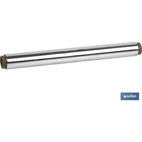 Papier aluminium domestique 16m avec étui de coupe