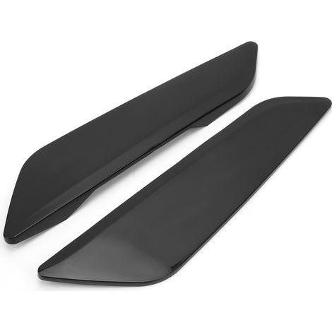2 pare-chocs latéraux grille d'aération avant remplacement pour BMW Série 5 G30 2017-2020, noir, kit de 2 pièces (1/5)