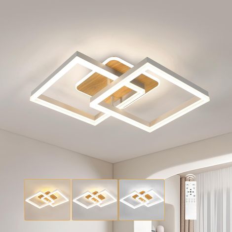 Plafonnier LED 40W 4500LM, Luminaire Dimmable avec Télécommande (1/5)