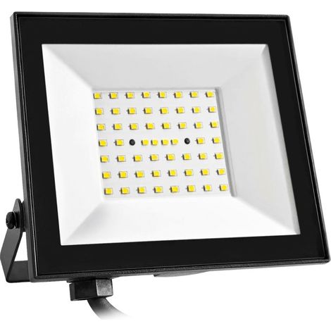 PROYECTOR LED PLANO NEGRO   50W.NEUTRA (1/2)