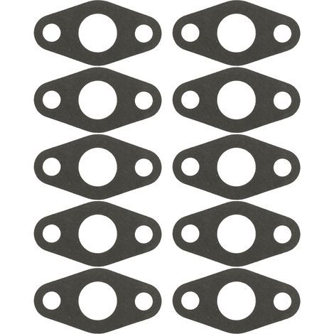 GARRYFIZH Lot de 10 joints de retour d'huile pour turbocompresseur T3/T4, en papier d'étanchéité haute résistance Excellente étanchéité