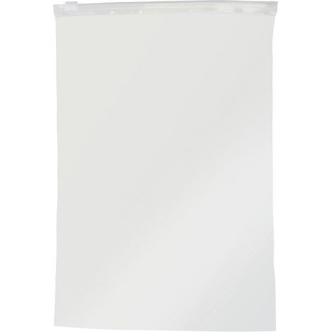 Zip-Beutel ohne Beschriftungsstreifen (L x B) 170 mm x 120 mm Transparent Polyethylen  100 St. (1/5)