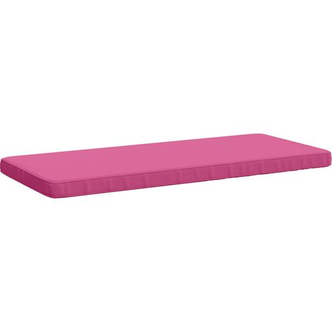 1-teiliges Bankkissen VUGHT 100 % Polyester Rosa vidaXL (1/5)