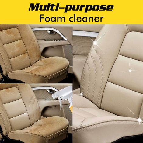 [Ander Online] [250 ml] Nettoyant mousse multifonctionnel pour intérieur de voiture, détachant puissant, nettoyant pour ciel de toit et sièges en cuir (1/5)