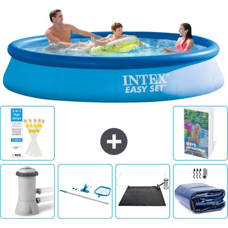 Easy Set Pool Rund - 366x76 cm - 7-teilig S235 (1/5)
