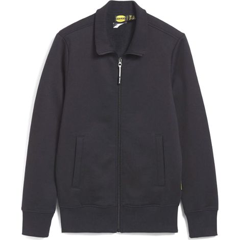 Felpa da lavoro Diadora Sweatshirt Industry FZ - XXL - Nero (1/4)
