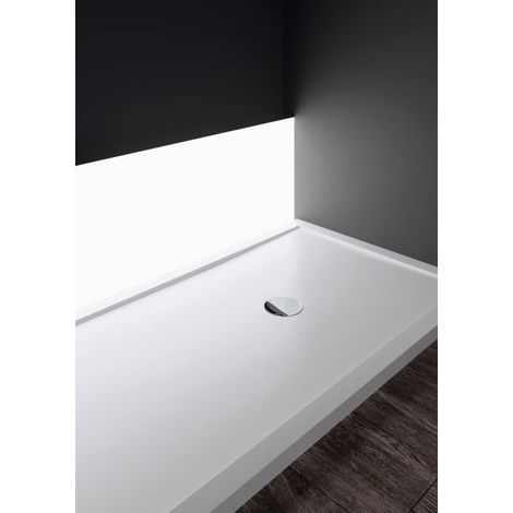 Piatto doccia Olympic Plus dim. 120 x 90 x h.12,5 cm piletta ø 90 bianco OL1209011-30 (1/3)