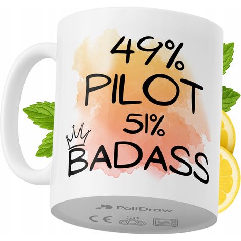 Tazza da caffè/tè divertente e umoristica per un pilota, con grafica e testo divertenti. Tazza ideale per compleanni, onomastici e festività. Tazza premium per occasioni speciali, per casa, ufficio, l