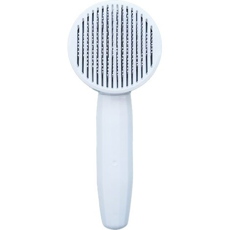 Outil de nettoyage pour animaux, peigne démêlant, peigne à aiguilles démêlant, blanc (1/5)