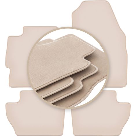Tapis beiges PREMIUM pour : Ford Ka+ hayon 2014- (1/5)