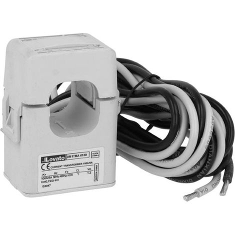 Trasformatore di corrente Lovato dm1tma0100 100A 24x24mm (1/5)