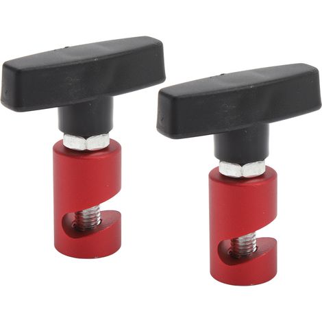 Lot de 2 pinces de levage M12, outil multifonctionnel universel de 12 mm pour bougies d'allumage, pour hayons, coffres et coffres (rouge). (1/5)