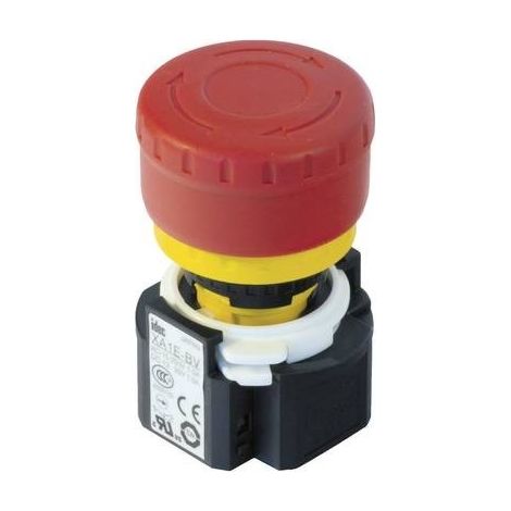 Idec XA1E-BV302R Interruttore di arresto di emergenza auto controllato 250 V/AC 3 A 2 NC 1 pz. (1/2)