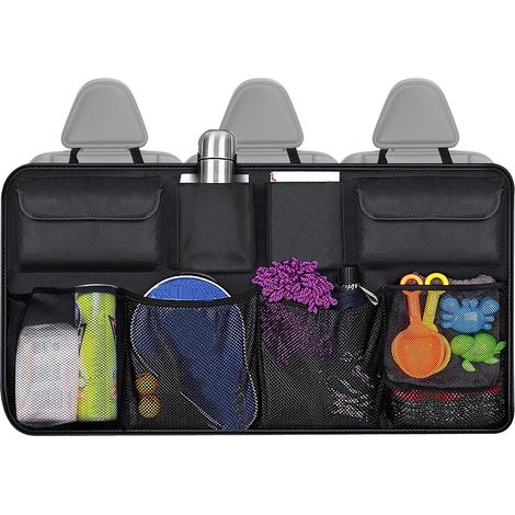 Rangement Coffre de Voiture,Rangement Voiture,Voiture Accessoires Interieur,Organisateur Coffre Voiture,Organisateur de Coffre de Voiture,Rangement Coffre,Convient pour Voiture,SUV,MVP (1/5)