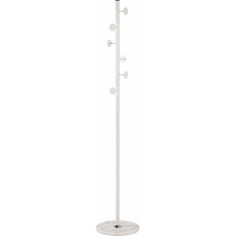 Porte-Manteau en Marbre "Tahia" 180cm Blanc