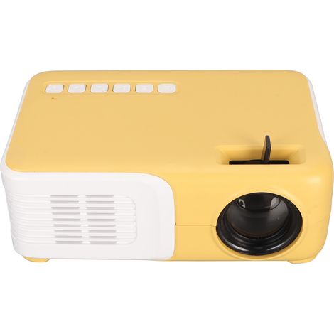 Mini projecteur 1920x1080p 25-30 lumens ANSI 16:9 Wi-Fi, compatible avec les téléphones portables, protection oculaire, projecteur LED portable 100-240 V, prise US (1/5)