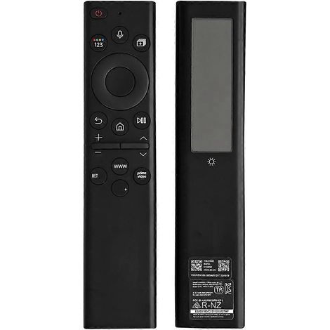 Ersatz-Solarfernbedienung mit Sprachausgabe BN59-01385D für Samsung-Fernseher QE65QN800BT, QE65QN900BT, QE75Q70BAT, QE55Q60BAUXTK und QE55QN700BTXTTKQE (1/5)